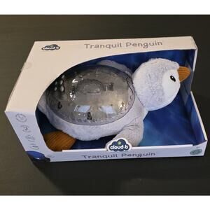 Cloud b Baby Sound Machine Night Lights Tranquil Penguin Rechargeable Cry Sensor